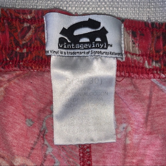 ❌SOLD❌ Aerosmith PJ pants - Picture 4 of 4